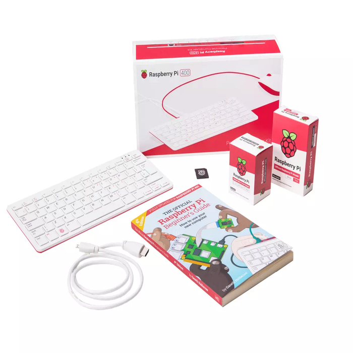 RPI400-KIT-EU Kit Raspberry Pi 400, BCM2711, cuatro núcleos, 64 bits, ARM, Cortex-A72, UE