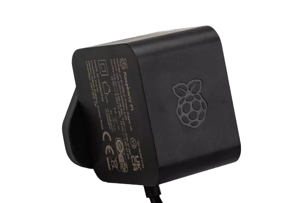 Fuente de alimentación USB-C Raspberry Pi 5 de 27 W