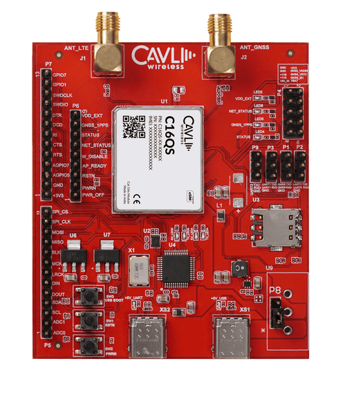 Cavli Wireless C16QS - EVK - V2 - 05 C16QS Evaluation Kit with C16QS - EA - GNAN - LynxPi