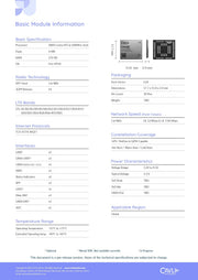 Cavli Wireless C41QS - GNN NB - IoT Module with integrated GPS - LynxPi