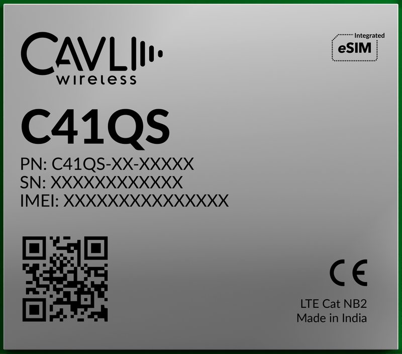 Cavli Wireless C41QS - GNN NB - IoT Module with integrated GPS - LynxPi