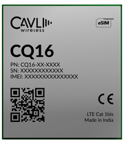 Cavli Wireless CQ16 - NA - S00N LTE CAT 1 Module - LynxPi