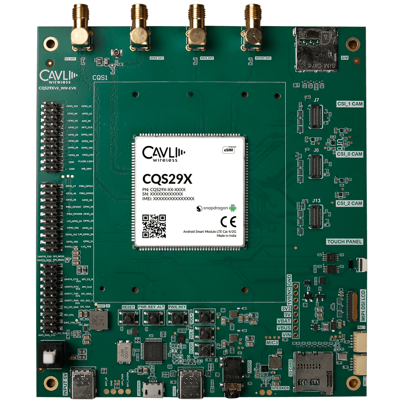 Cavli Wireless CQS290 - EVK - 03 CQS290 EVK with CQS290 - WW - 464GNAN - LynxPi