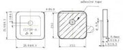GPS Antenna 25X25X4mm - LynxPi