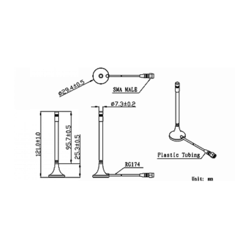 LTE - G - 016L 4G Antennta - LynxPi