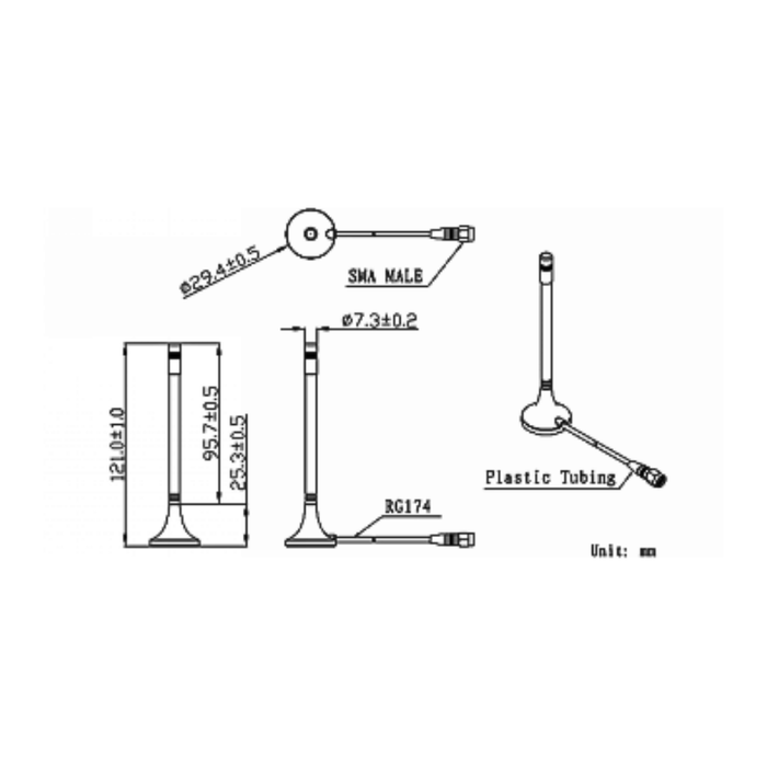 LTE - G - 016L 4G Antennta - LynxPi