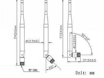 LTE - W - 440 4G Antenna - LynxPi