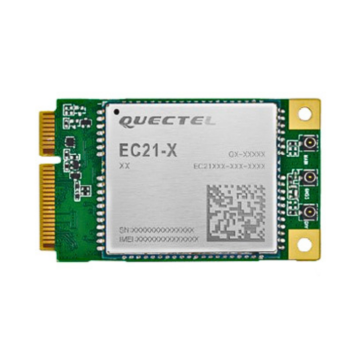 Module LTE Cat 1 optimisé pour l'IoT/M2M de la série Mini PCIe EC21 de Quectel