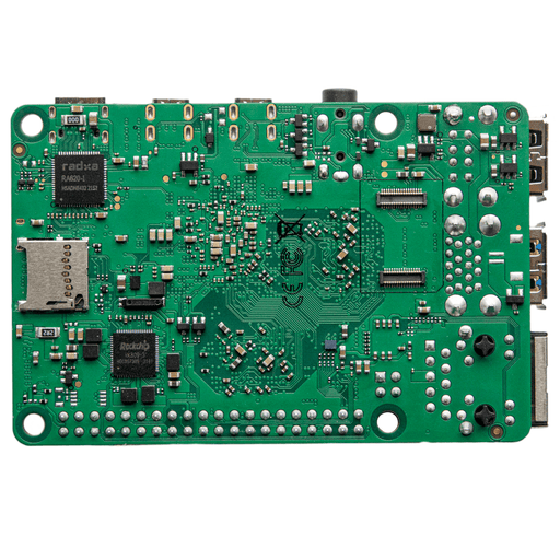 OKdo ROCK 4 Model C+ 4GB Single Board Computer Rockchip RK3399 - T Arm Cortex - A72 + Cortex - A53 - LynxPi