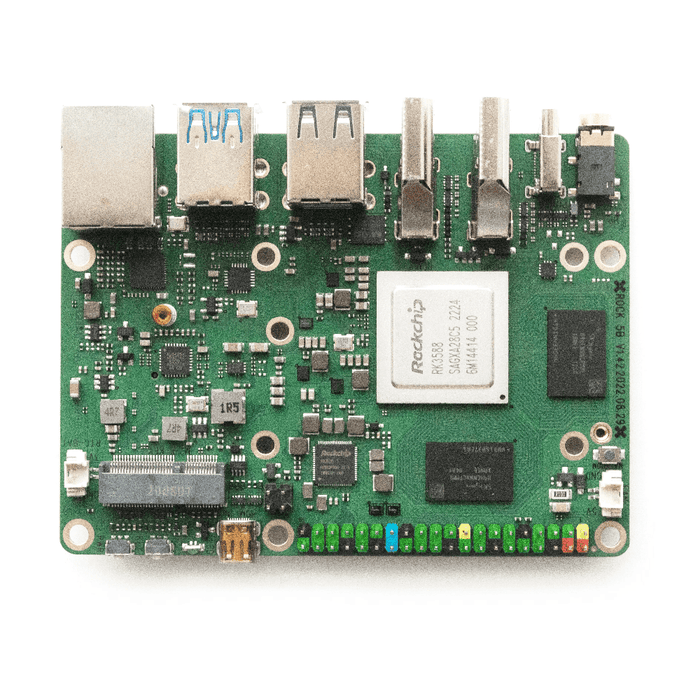 OKdo ROCK 5 Model B 8GB Single Board Computer Rockchip RK3588 Arm Cortex - A76 + Cortex - A55 - LynxPi