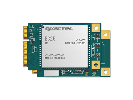 Quectel EC25 - EUX LTE Mini PCIe series - LynxPi