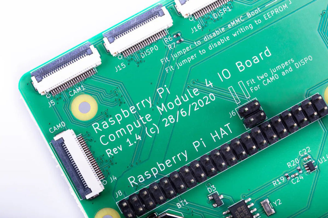 Raspberry Pi CM4IO Compute Module, 4 I/O Board, BCM2711, ARM Cortex - A72 - LynxPi