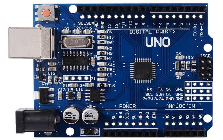 Uno R3 SMD with CH340 (USB Cable Included) - LynxPi