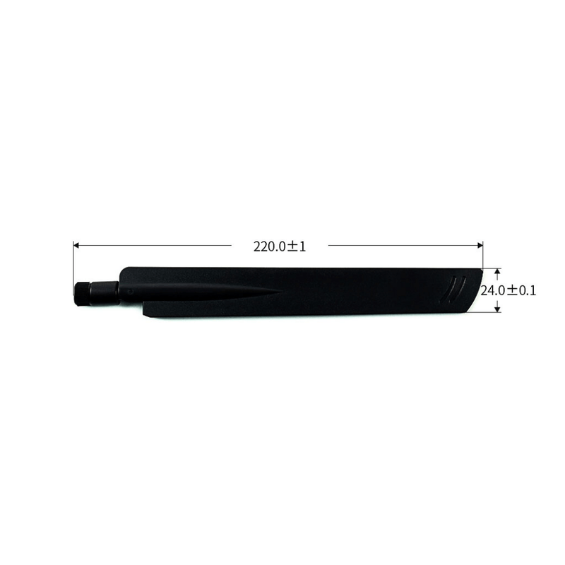 WAVESHARE5G High Gain Omni Antenna, 5G/4G/3G/GNSS Compatible, SMA To IPEX - 4 Con - LynxPi