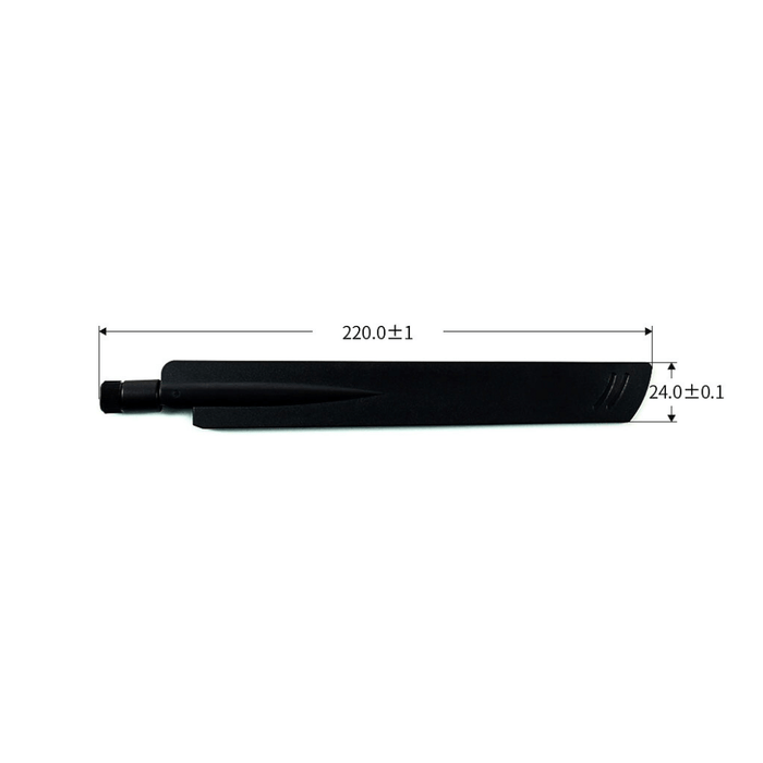WAVESHARE5G High Gain Omni Antenna, 5G/4G/3G/GNSS Compatible, SMA To IPEX - 4 Con - LynxPi
