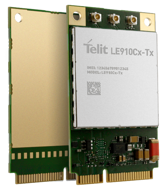 Telit LE910C4 ThreadX mPCIe Series LTE Cat 1/4 | Data Cards - LynxPi